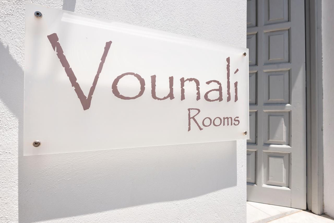 Vounali Rooms Naoussa Esterno foto